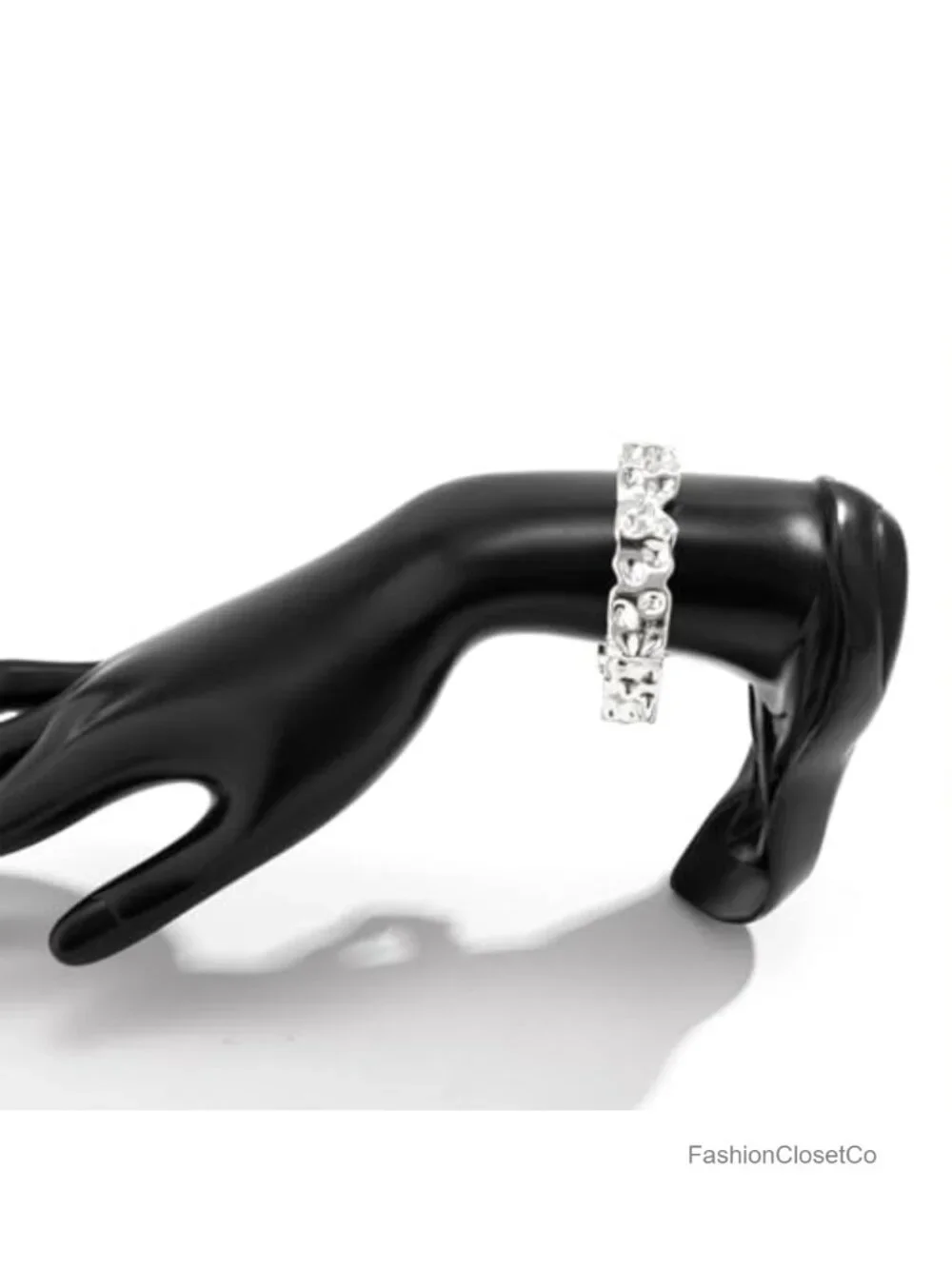 12mm Chunky Cuff Bracelet Alloy Hammered Adjustable Bangle Punk